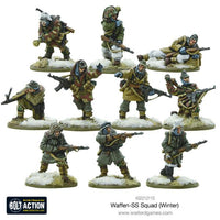 Germany - Waffen SS Squad (Winter): Warlord Games Bolt Action