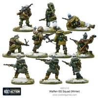 Germany - Waffen SS Squad (Winter): Warlord Games Bolt Action
