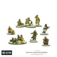 Soviet Union - Army Winter Support Group (HQ, Mortar & MMG): Warlord Games Bolt Action