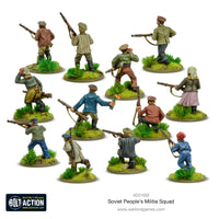 Soviet Union - People's Militia Squad: Warlord Games Bolt Action