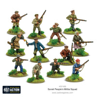 Soviet Union - People's Militia Squad: Warlord Games Bolt Action