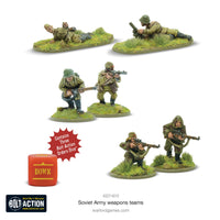 Soviet Union - Army Weapons Teams: Warlord Games Bolt Action