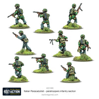 Italy - Paracadutisti Paratrooper Infantry Section: Warlord Games Bolt Action