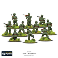 Italy - X Arditi Section: Warlord Games Bolt Action