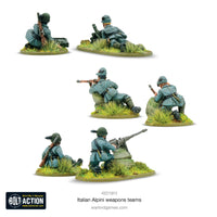 Italy - Alpini Weapons Teams: Warlord Games Bolt Action