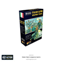 Italy - Alpini Weapons Teams: Warlord Games Bolt Action