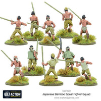 Japan - Bamboo Spear Fighter Squad: Warlord Games Bolt Action