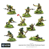 Japan - Army Teishin Shudan Paratrooper Squad: Warlord Games Bolt Action