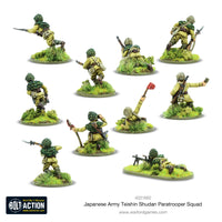 Japan - Army Teishin Shudan Paratrooper Squad: Warlord Games Bolt Action