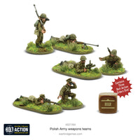 Poland - Army Weapons Teams: Warlord Games Bolt Action