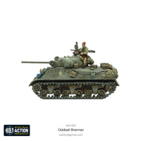 USA - Oddball Sherman: Warlord Games Bolt Action