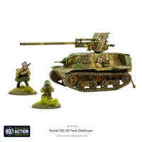 Soviet Union - Zis-30 Tank Destroyer: Warlord Games Bolt Action