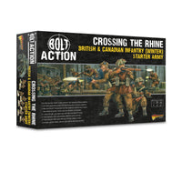 Britain - Crossing the Rhine British & Canadian Starter Army (Winter): Warlord Games Bolt Action
