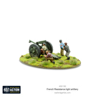 France - Resistance Light Artillery: Warlord Games Bolt Action