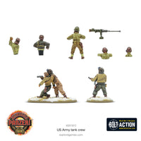 USA - Army Tank Crew: Warlord Games Achtung Panzer!