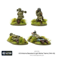 USA - Airborne Bazooka and Light Mortar Teams (1944-45): Warlord Games Bolt Action