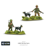 USA - USMC War Dog Teams: Warlord Games Bolt Action