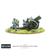 Italy - Army 100/17 Modello 14 Medium Artillery: Warlord Games Bolt Action