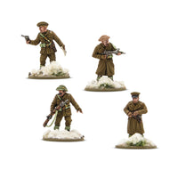 Britain - British & Canadian Infantry (Winter) Platoon Commanders: Warlord Games Bolt Action