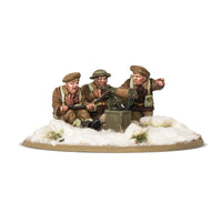 Britain - British & Canadian Infantry (Winter) MMG Team: Warlord Games Bolt Action