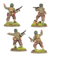 USA - Rangers Platoon Commanders: Warlord Games Bolt Action