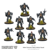 Italian Centurion Heavy Infantry Squad: Warlord Games Konflikt ' 47