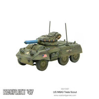 USA - M8A3 Tesla Scout: Warlord Games Konflikt '47