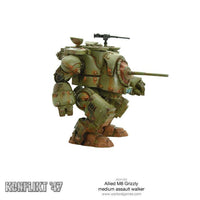 Allied Grizzly Medium Walker: Warlord Games Konflikt ' 47