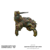 Japanese Scorpion Light Walker: Warlord Games Konflikt '47