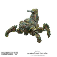 Japanese Scorpion Light Walker: Warlord Games Konflikt '47