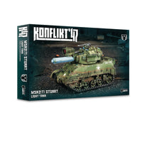USA - M5A2(T) Stuart Light Tank: Warlord Games Konflikt '47 Preorder, Ships 2/26