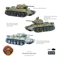 Soviet Union - Army Tank Force: Warlord Games Achtung Panzer!