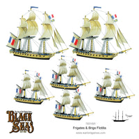Frigates & Brigs Flotilla (1770 - 1830): Warlord Games Black Seas
