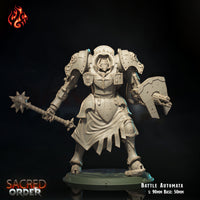 Sacred Order Battle Automata: Crippled God Foundry Grim Dark Future Resin 3D Print
