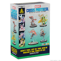 Marvel Crisis Protocol: Mighty, Sif, Thor, & Loki Atomic Mass Games