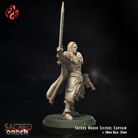 Sacred Order Captain: Crippled God Foundry Grim Dark Future 3D Resin Print