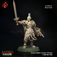Sacred Order Captain: Crippled God Foundry Grim Dark Future 3D Resin Print