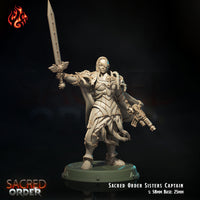 Sacred Order Captain: Crippled God Foundry Grim Dark Future 3D Resin Print
