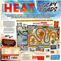 Heat: Rocky Roads Exp Board Game Days of Wonder