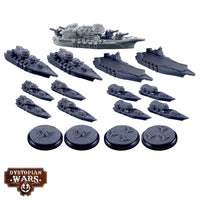 Imperium - Starter Set Faction Battlefleet: Warcradle Studios Dystopian Wars