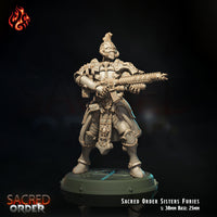 Sacred Order Furies: Crippled God Foundry Grim Dark Future Resin 3D Print