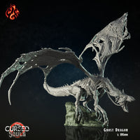 Ghost Dragon: Crippled God Foundry Cursed Souls 3D Resin Print