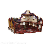 Pre-Painted WW2 Ostfront Stalingrad School Right with 3rd Floor: Warlord Games Terrain