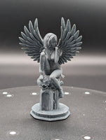 Zarina Angelic: Female Miniatures 3D Resin Print