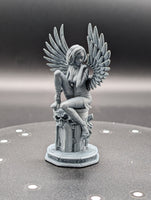 Zarina Angelic: Female Miniatures 3D Resin Print