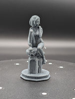 Zarina Human: Female Miniatures 3D Resin Print
