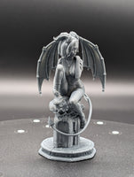 Zarina Succubus: Female Miniatures 3D Resin Print