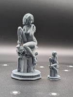 Zarina Human: Female Miniatures 3D Resin Print