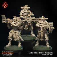 Sacred Order Redressors: Crippled God Foundry Grim Dark Future Resin 3D Print