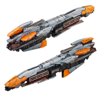 Resistance Plastic Battlecruisers Dropfleet Commander TT Combat